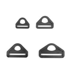 D Ring Buckle For Backpack Webbing Strap Belt Loop Insert Plastic Adjustable Triangle Bar Swivel Clip Made Leather