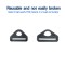 D Ring Buckle For Backpack Webbing Strap Belt Loop Insert Plastic Adjustable Triangle Bar Swivel Clip Made Leather