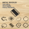 Top Quality Stylish Sleek Custom Brass Metal Buckle Durable Reliable Supplier Metal Buckle For Shoes