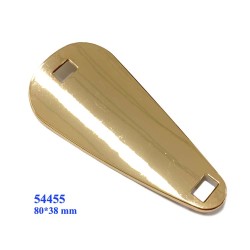 Fashion Ladies Shoe Buckles Metal Gold Shoe Accessories Clips
