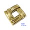 Fashion Ladies Shoe Buckles Metal Gold Shoe Accessories Clips