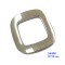 Fashion Ladies Shoe Buckles Metal Gold Shoe Accessories Clips