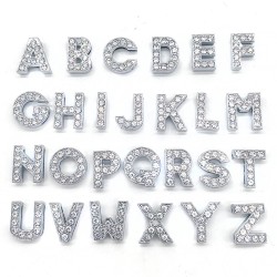 Fashion Jewelry Letter Decorative Shoe Accessories Special Diamond Shoe Buckle Shoe Flower Metal Decoration