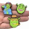 Monster Series Cartoon Beach Shoe Decorative Buckle Removable Soft Rubber Garden Shoe Buckle Accessories