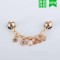 Cross-border Hole Shoe Accessories Shoe Flower Shoe Buckle High Quality Metal Accessories Hardware Chain Diy Decorative Buckle