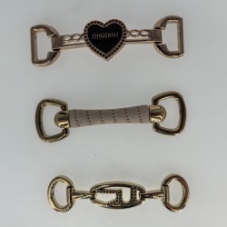Custom Logo Stylish Shoelace Accessories Metal Hardware Decoration Shoe Buckle For Fashionable Shoes Body Parts