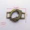 Customizable Zinc Alloy Metal Shoe Buckle Small Adjustable Pin For Women's Men's Shoes Shoe Accessories Decorative Buckle