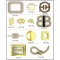 Trendy Alloy Shoe Buckle With Rhinestone Details For Casual Wear Shoe Buckle Buckles For Shoes High