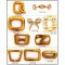 Trendy Alloy Shoe Buckle With Rhinestone Details For Casual Wear Shoe Buckle Buckles For Shoes High
