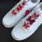 Pink Rhinestones Bling Shoe Lace Buckles Decorations Lace Clips Shoe Accessories Made Of Durable Metal