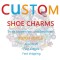 Sneakers Series Cartoon Beach Shoes Decorative Buckle Personality Diy Everything Soft Rubber Shoe Buckle Accessories