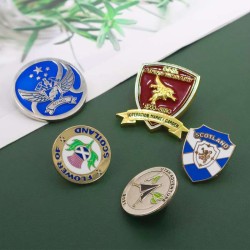 Golden Shoe Buckle Artistic Letter Pattern Decorative Pin Buckles Made Metal Crystal Alloy Belts Bags Garments Weddings