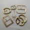 High Quality Customized Metal Shoe Buckles Zinc Alloy Pin Buckle Shoe Charm For Women Men&#39;s Shoes Adjustable Small Buckle