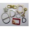 High Quality Customized Metal Shoe Buckle Small Adjustable Zinc Alloy Pin Buckle Women&#39;s Men&#39;s Shoes Accessories Buckles