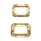 High Quality Customized Zinc Alloy Pin Buckle Shoe Accessories Metal Buckles For Shoes Wholesale Buckles
