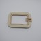 Elegant Gold-plated Zinc Alloy Shoe Buckle White Patterned Factory Direct Continuous Use Clothing Decoration Removable Metal