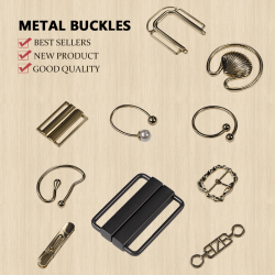 Custom High-quality Elegant Alloy Metal Buckle Durable Robust Supplier Metal Buckle For Fashion