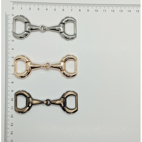 Shoe Decorations Metal Buckle
