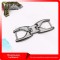 New Men's Casual Metal Shoe Buckle Alloy Bean Shoe Chain Versatile Floral Design Buckle For Shoes
