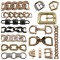 Custom Logo Metal Alloy Brass Gold Sandals Pin Adjustable Buckle Ladies Hook Shoe Chain Decorations Buckles For Women Shoes