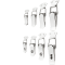 High Quality Acrylic Shoe Accessories Buckles Metal Removable Shoe Decorative Buckles For women Men Charms