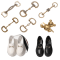 Manufacturer Direct Sales Decorative Buckle Clothing Auxiliary Materials Electro-galvanized Alloy Metal Shoe Buckle Wholesale