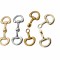 Manufacturer Direct Sales Decorative Buckle Clothing Auxiliary Materials Electro-galvanized Alloy Metal Shoe Buckle Wholesale