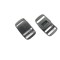 Wholesale 15mm 20mm Mini Fashion Children Sandals Black Side Release Quick Plastic Buckles