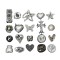 Exquisite Metal Shoe Charms Trendy Symbols Diy Shoe Decoration Accessories Gleaming Fashion Adornments Sparkling Shoe Buckle