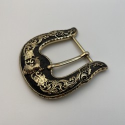 Cloxy Custom Size Western Women Belt Buckle Set Zinc Alloy Pin Pattern Design For Bags Shoes Hats-plating Technique Printed Logo
