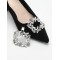 Sparkling Glittering Sequin Shoe Decorations Metal Ornaments For Female High Heel Party Shoes