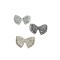 Exquisite Rhinestone Shoe Buckles Gorgeous Crystal Shoe Fasteners For Women's High Heels