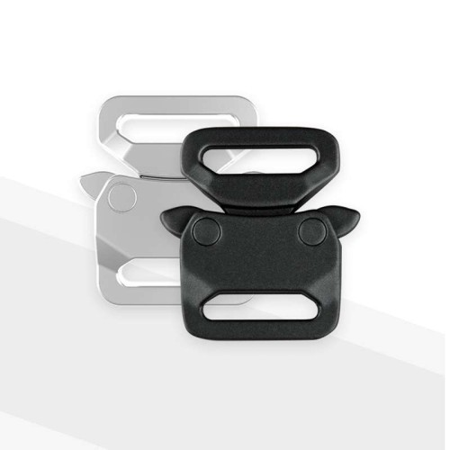 zinc Alloy Paracord Bracelet Buckle Metal Side Quick Release Tactical Belt Buckle For Necklace