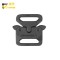 zinc Alloy Paracord Bracelet Buckle Metal Side Quick Release Tactical Belt Buckle For Necklace