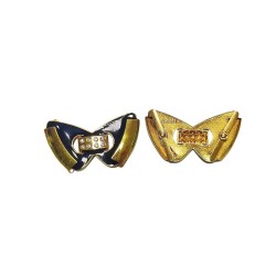 Elegant Luxury Custom Shoe Buckle Diamond Metal Clasp Sequined Decorative Shoe Accessories Fashionable Shiny Footwear