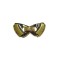 Elegant Luxury Custom Shoe Buckle Diamond Metal Clasp Sequined Decorative Shoe Accessories Fashionable Shiny Footwear