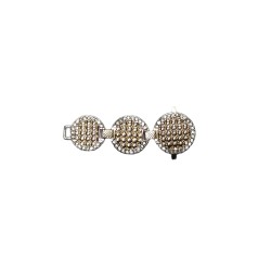 High Quality Customizable Zinc Alloy Women&#39;s Chain Belts Adjustable Shoe Fastener With Durable Metal Sustainable Shoes Buckle