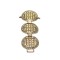 High Quality Customizable Zinc Alloy Women&#39;s Chain Belts Adjustable Shoe Fastener With Durable Metal Sustainable Shoes Buckle