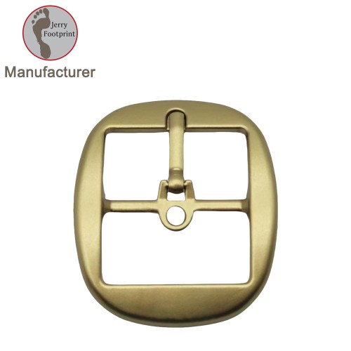 High-end Alloy Electroplating Process Adjustable Solid Round Buckle For Birkenstock-style Cork Sandals