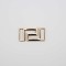 2025 The Latest Fashion Handbag Accessories Belt Buckle Clothing Accessories Custom Handbag Metal Hardware Decorative Buckle