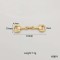 Luxury Horse Bit Buckle Shoes Buckle Fashion Diy Chains For Garment Handbag Decorative Fittings Saddle Hardware