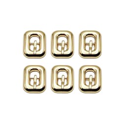 Hot Sales Hardware Shoe Buckle Accessories Lady Zinc Alloy Pin Buckles Accessories For Women's Decorative Belt Buckles