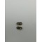 Zinc Alloy Metal Shoes Leather Rivets Round Snail Bread Shape Buckle Hook Hiking Shoe Buckle Rivets Eyelets Accessories
