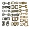Adjustable Pin Chain Shoes Buckles Zinc Alloy Logo Hardware For Shoe Decorations Metal Footwear Decoration