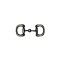 Fashion Alloy Metal Shoes Chain Accessories Stylish D Shape Shoe Buckle