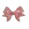 Fashion Luxury Butterfly Rhinestone Bow Shoes Accessories Ladies Pink Shoes Flower Decoration