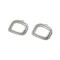 Wholesale Square Lady Sweet Buckle Hardware Shoes Women Removable Upper Accessories European High Fashion