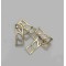 New Women Buckles For Shoes Ornament Plastic Buckle Resin Shoes Buckle Decorative On Clothes Or Shoe