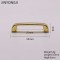 Customized C-shaped Zinc Alloy Arch Bridge Snap Hook Decorative Buckle Bag Parts Accessories For Luggage