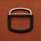 Oeko-tex Certified Custom Logo Double D Ring Buckle Zinc Alloy Metal Buckle For Bags Belts Gold Nickel Adjustable Strap Buckle